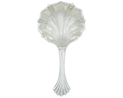 Lot 59 - A Victorian silver caddy spoon by Walker & Hall.