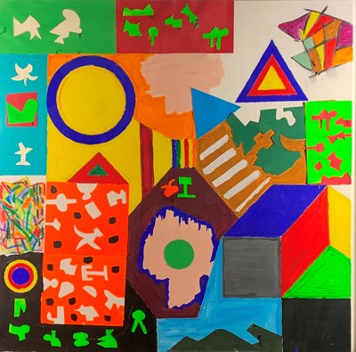 Lot 171 - Fergus HILTON (b.1966) Untitled Oil and...