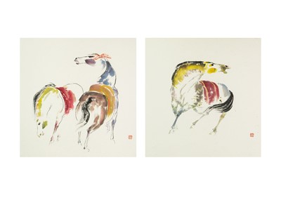 Lot 384 - Manner of Zeng Shanqing (1932-2020).