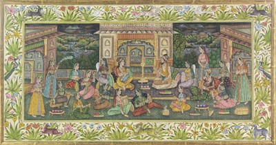 Lot 371 - Indian Mughal School, 19th century.