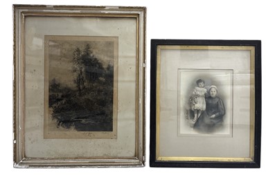 Lot 145 - A 19th century engraving, indistinctly signed,...