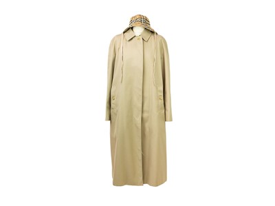 Lot 351 - A Selfridges London Burberry car coat.
