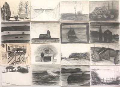 Lot 181 - Julian DYSON (1936-2003) 16 loose drawings...