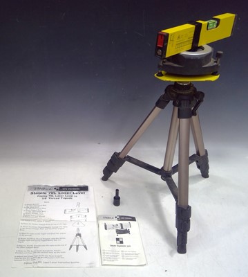 Lot 19 - A Stabila 70L Laser System and Tripod. The...