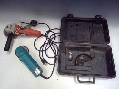 Lot 81 - A Black & Decker 240V 4" Grinder and a Makita...