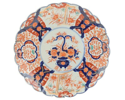 Lot 436 - A 19th century Japanese Imari charger.