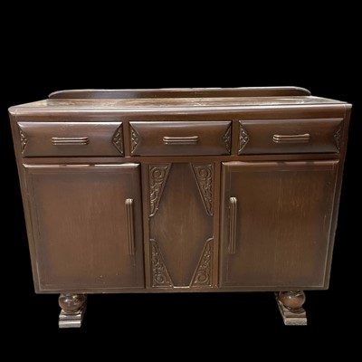 Lot 93 - A vintage Jentique sideboard with three...