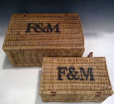Lot 31 - Two Fortnum and Mason Wicker Hampers. The...