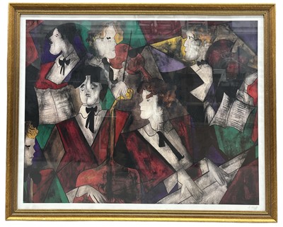 Lot 15 - Linda LE KINFF (XX), 'Grand Orchestre',...