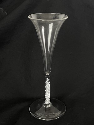 Lot 529 - A wine glass.