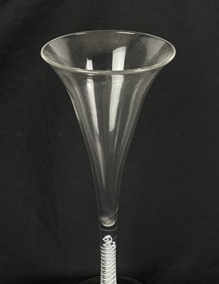 Lot 529 - A wine glass.
