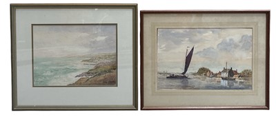 Lot 126 - Beryl DAVIES (XX), 'Mist and Spray, Porthleven'...
