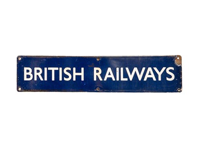 Lot 303 - Railwayana - British Railways enamel sign.