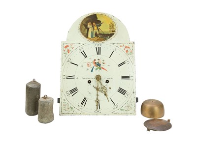 Lot 789 - An eight day clock movement.