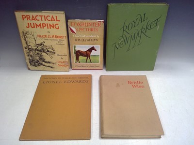 Lot 139 - Vintage Horse and Jumping Books.