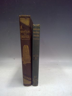 Lot 141 - A Manual of Coniferae VEITCH 1881 and...