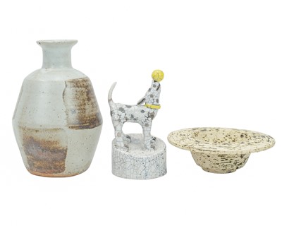Lot 312 - Demelza Whitley, a raku sculpture.