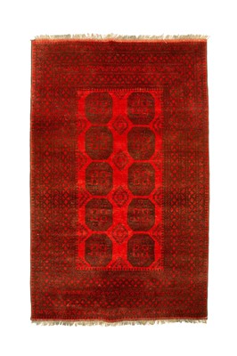 Lot 469 - An Afghan Ersari Turkoman rug.