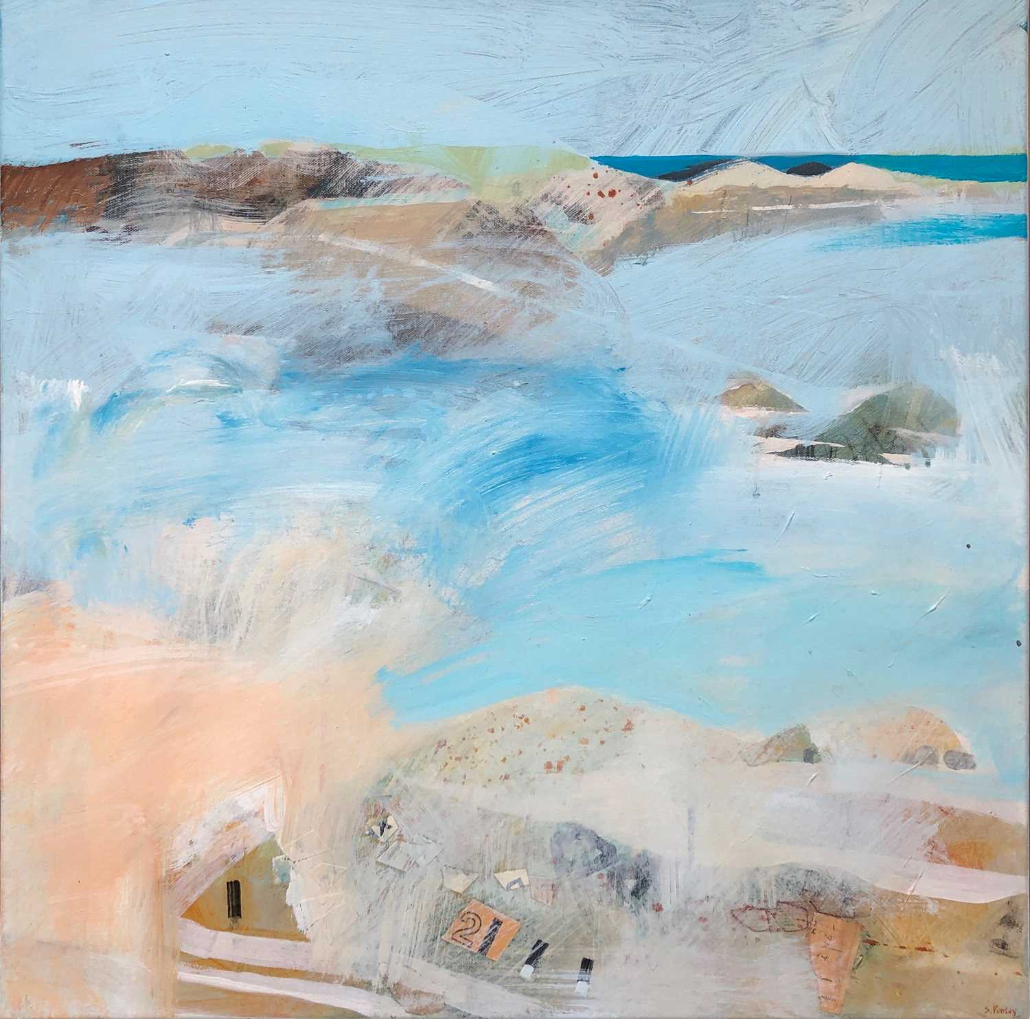 Lot 204 - Simon POOLEY (1955) A Sandy, Salty Breeze...