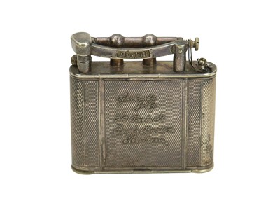 Lot 59 - An Art Deco Dunhill combination lighter and compact.