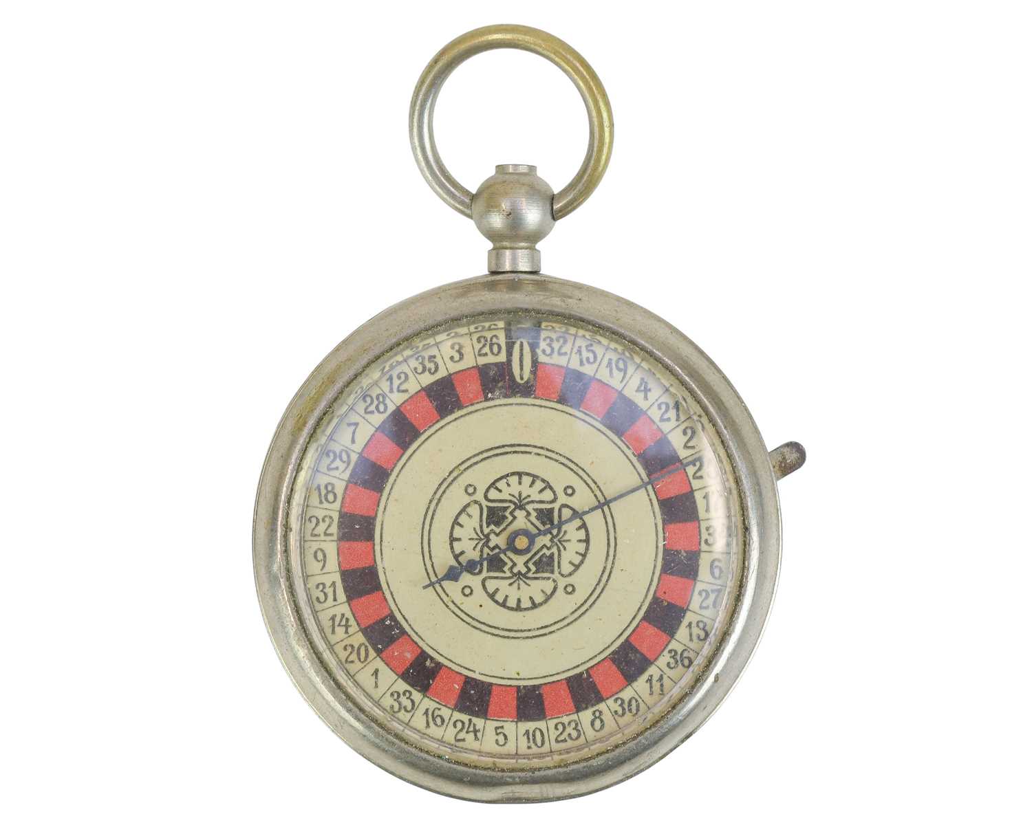 Lot 67 - A pocket roulette wheel.