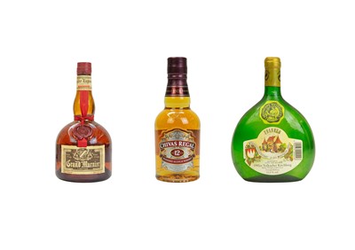 Lot 373 - A bottle of Chivas Regal Scotch whisky, 35cl, boxed.