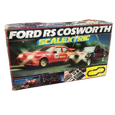 Lot 9 - A Ford RS Cosworth Scalextric superscale boxed...