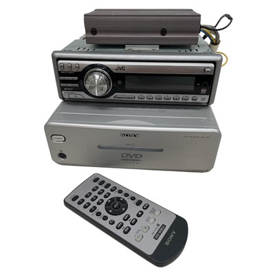 Lot 197 - A Sony DVD player MV-101 with remote control,...