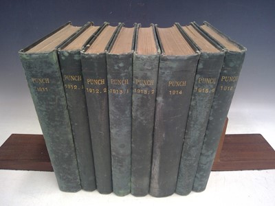Lot 198 - Eight Volumes of Punch.