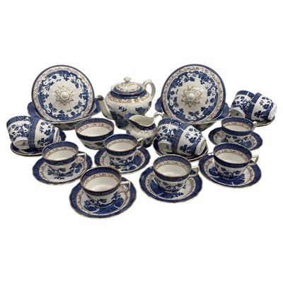 Lot 45 - An extensive Royal Doulton "Real Old Willow"...