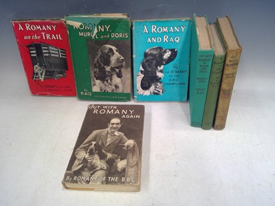 Lot 60 - Seven Vintage Romany Books : Bramwell Evens.