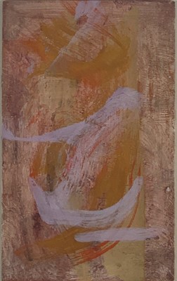 Lot 218 - Kate NICHOLSON (1929-2019) Melody in Fuschia...