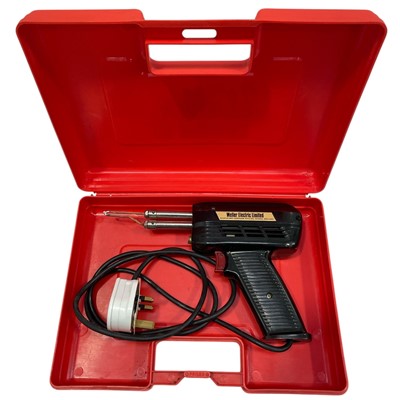 Lot 66 - A Vintage Weller Soldering Iron in its carry...
