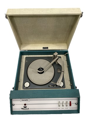 Lot 38 - A Vintage Dansette Monarch record player....