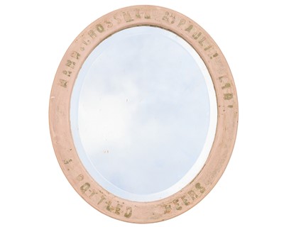Lot 5 - A Brewery advertising mirror, Mann, Crossman & Paulin Ltd.