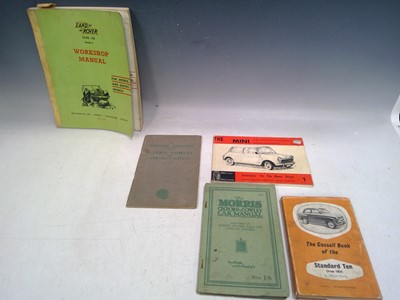 Lot 35 - A Rover Co Ltd, Factory Workshop Manual Land...