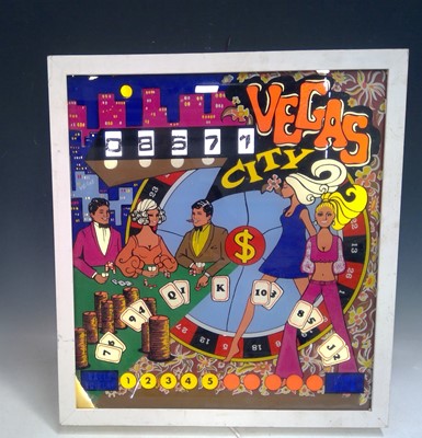 Lot 12 - A 1970s Bally, Vegas City Pinball Machine Back...