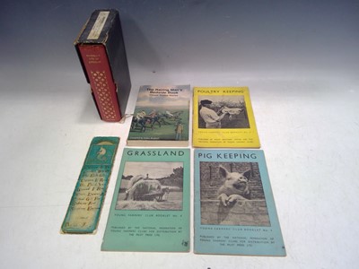 Lot 90 - Vintage Young Farmers Booklets, Horse Racing...