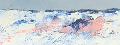 Lot 228 - Sheila TOLLEY (b. 1939) Snow - St Buryan Oil...