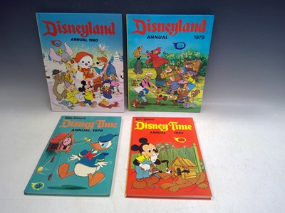 Lot 102 - Four Vintage Disneyland Books.