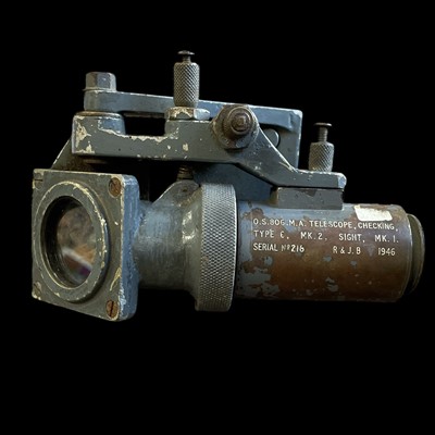 Lot 105 - A telescope checking instrument, manufactured...