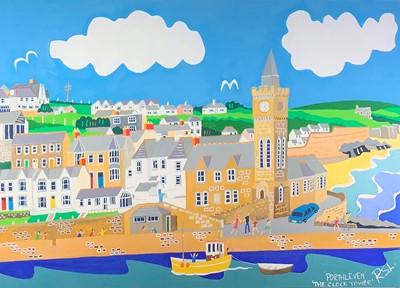 Lot 232 - Richard Sidney LODEY (b.1950) Porthleven - The...