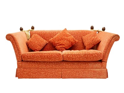 Lot 956 - A Knole settee.