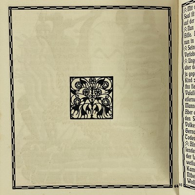 Lot 8 - Carl Otto Czeschka (1878-1960) illustrations