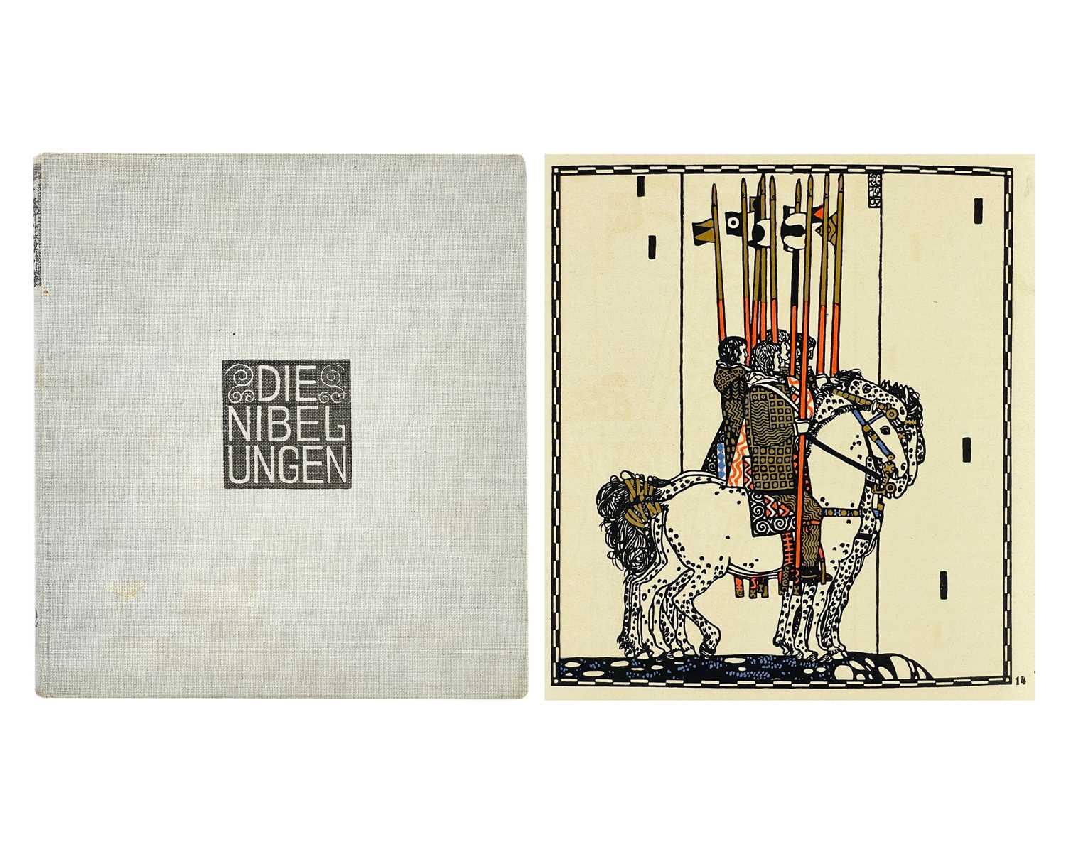 Lot 8 - Carl Otto Czeschka (1878-1960) illustrations