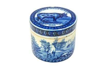 Lot 597 - A Veritable Moelle De Boeuf lidded pot.