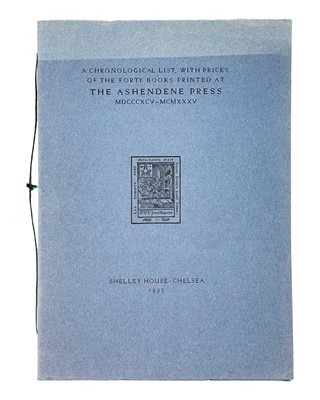 Lot 247 - (The Ashendene Press)