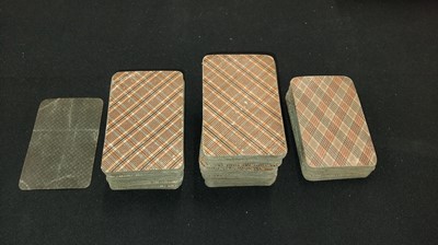 Lot 50 - An assorted collection of French 19th century Tarot playing cards.