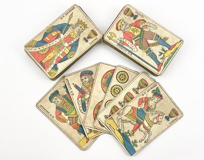 Lot 50 - An assorted collection of French 19th century Tarot playing cards.