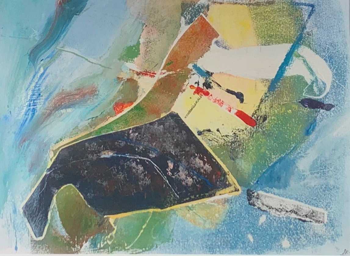 Lot 261 - Jenny RYRIE (b.1957) Harbour Drift Mixed media...